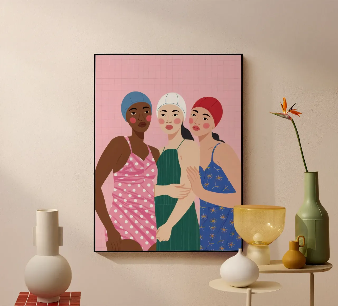 Trio di amici plexiglass da Sentinel Glow