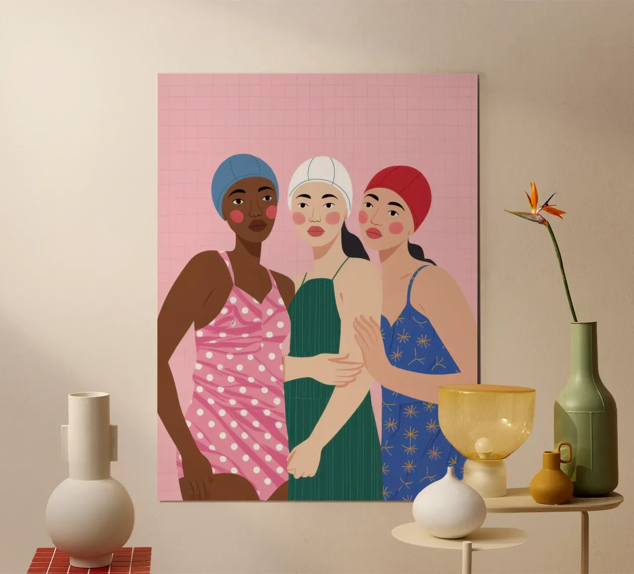 Trio di amici poster da Sentinel Glow
