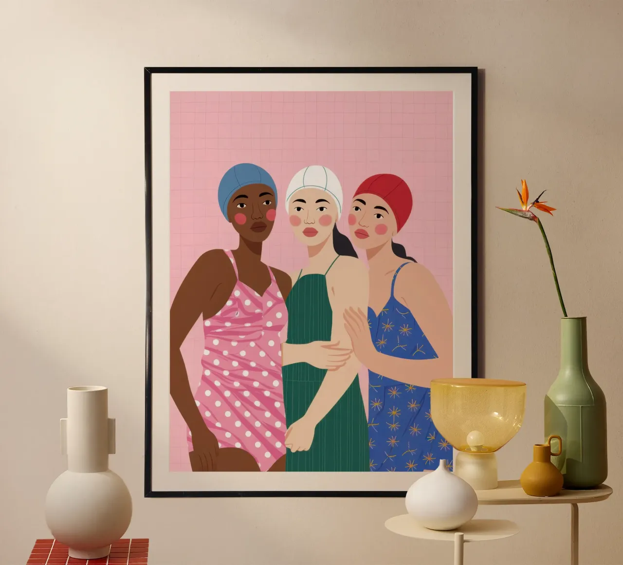 Trio di amici poster da Sentinel Glow