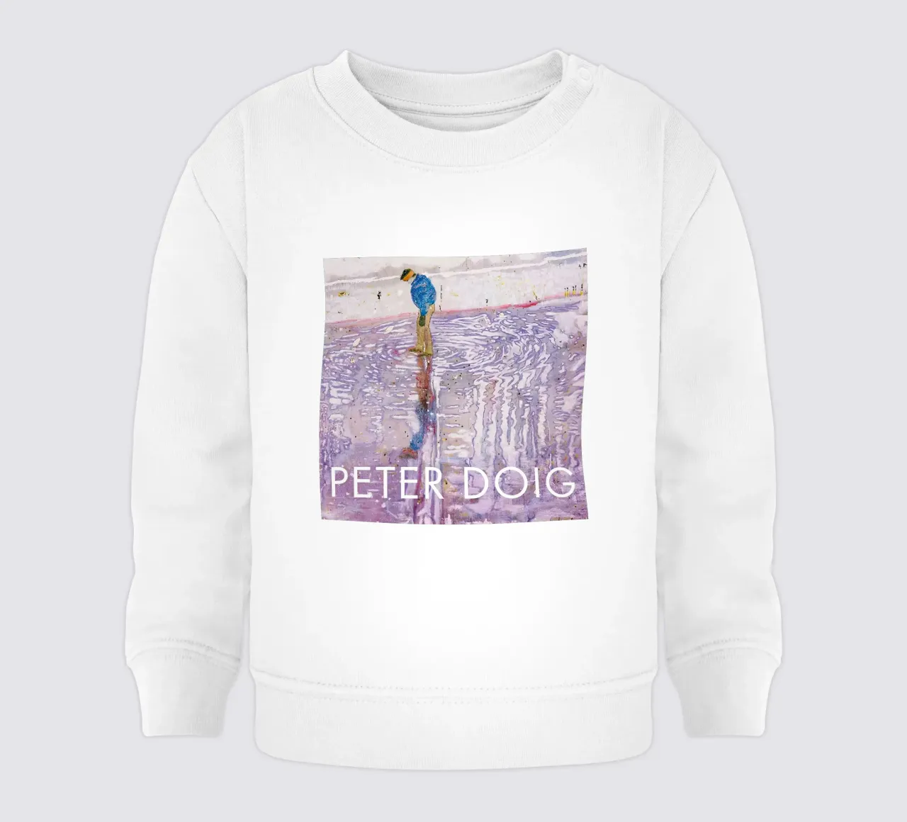 Mostra di Peter Doig felpa neonato da Milfordwings