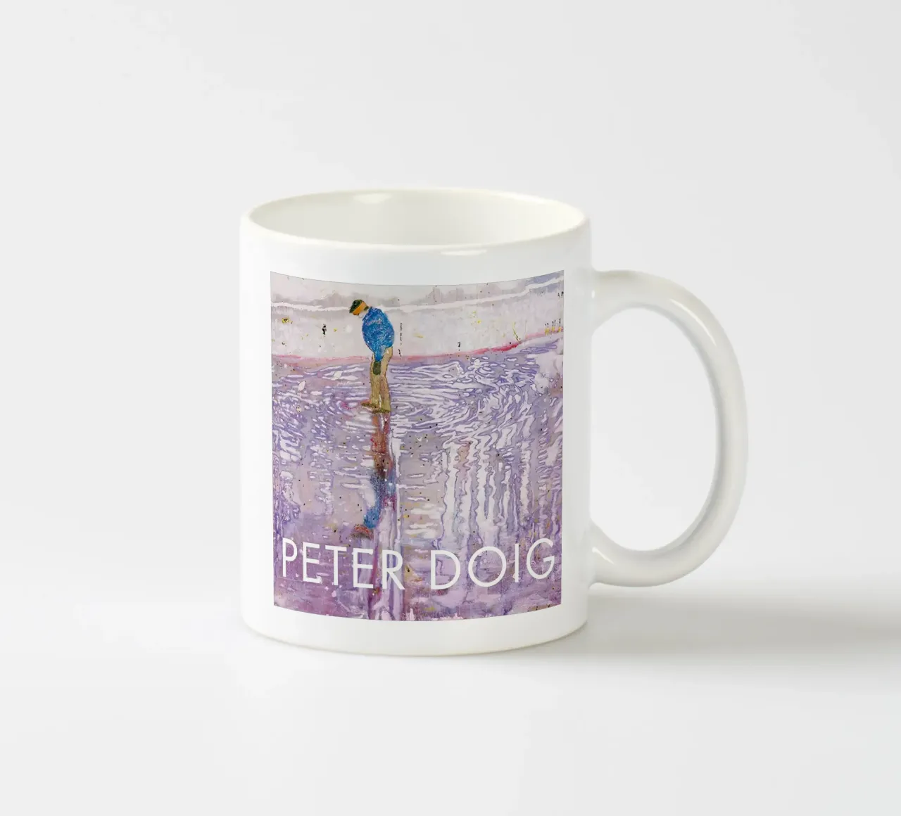 Mostra di Peter Doig tazza in ceramica da Milfordwings