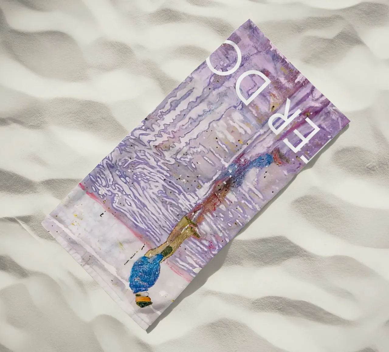 Mostra di Peter Doig telo mare da Milfordwings