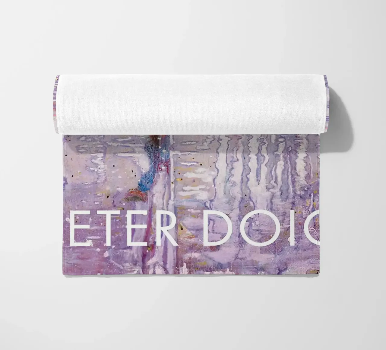 Mostra di Peter Doig telo mare da Milfordwings