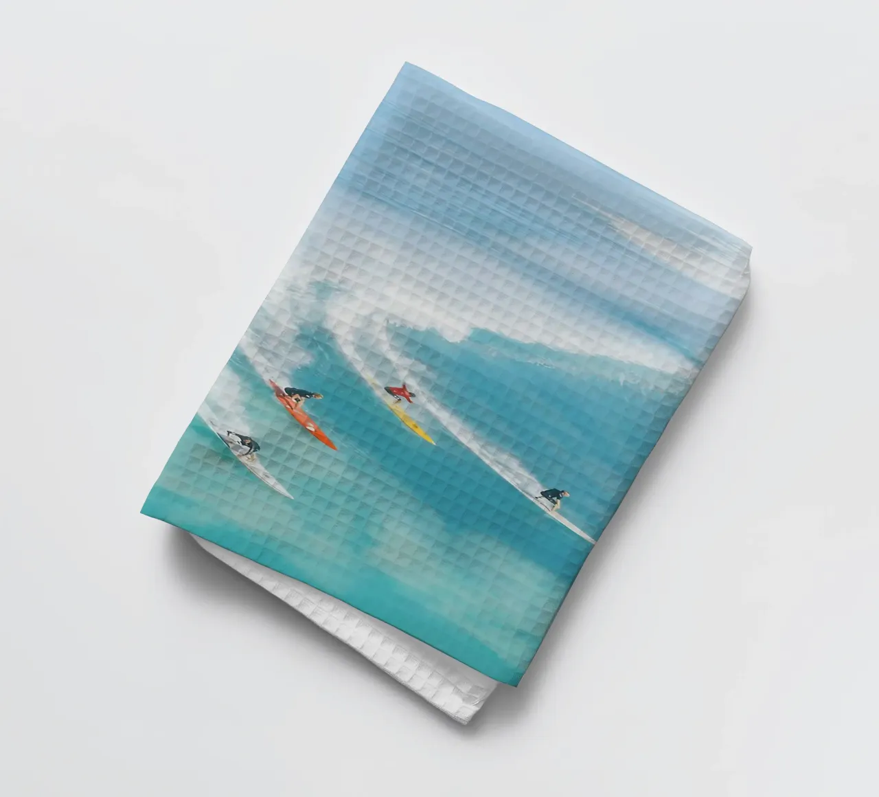 Un été riche en surf torchon de Slim Aarons Vintage