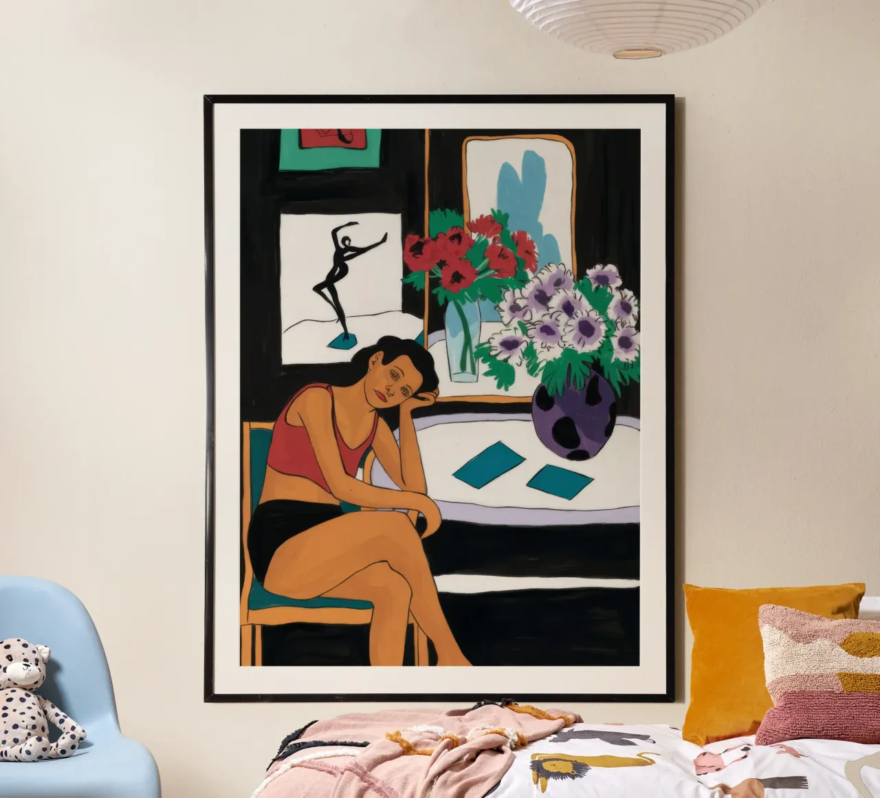 Maraouda Geïnspireerde Rust poster van Stone Decade
