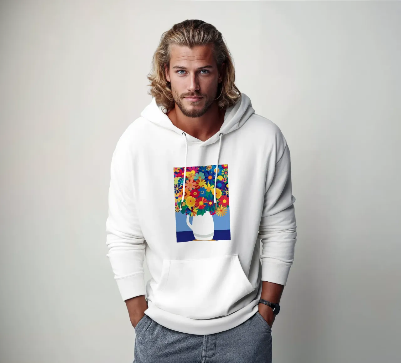 Fioritura gioiosa felpa con cappuccio da Sentinel Glow