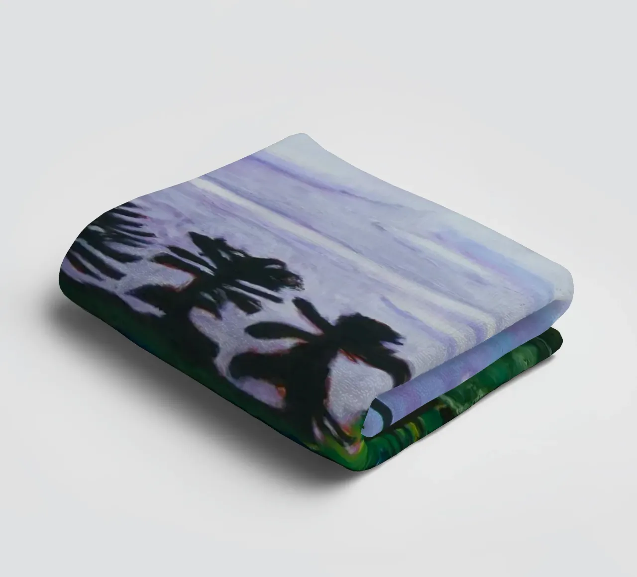 Peter Doig - painting At The Edge of Town towel by Milfordwings