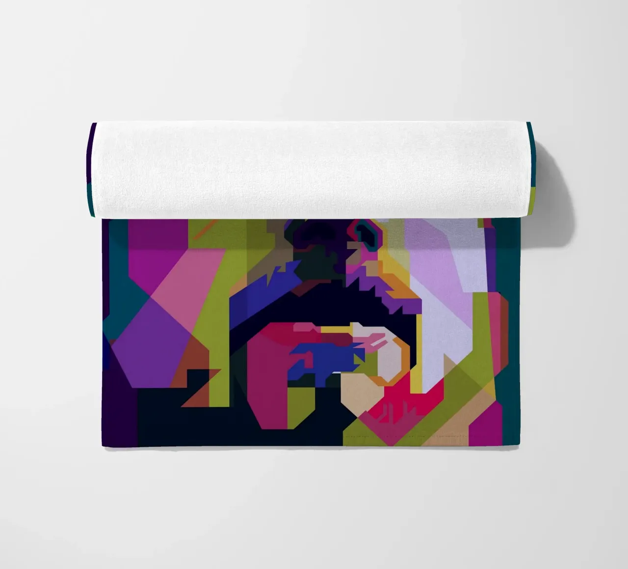 Zack De La Rocha Cantante rock Pop Art WPAP telo mare da Artkreator