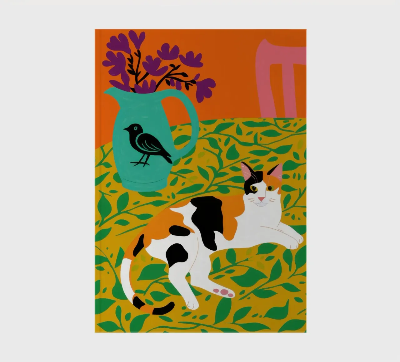 Calico Cat Bird diario da Marigold Tiga