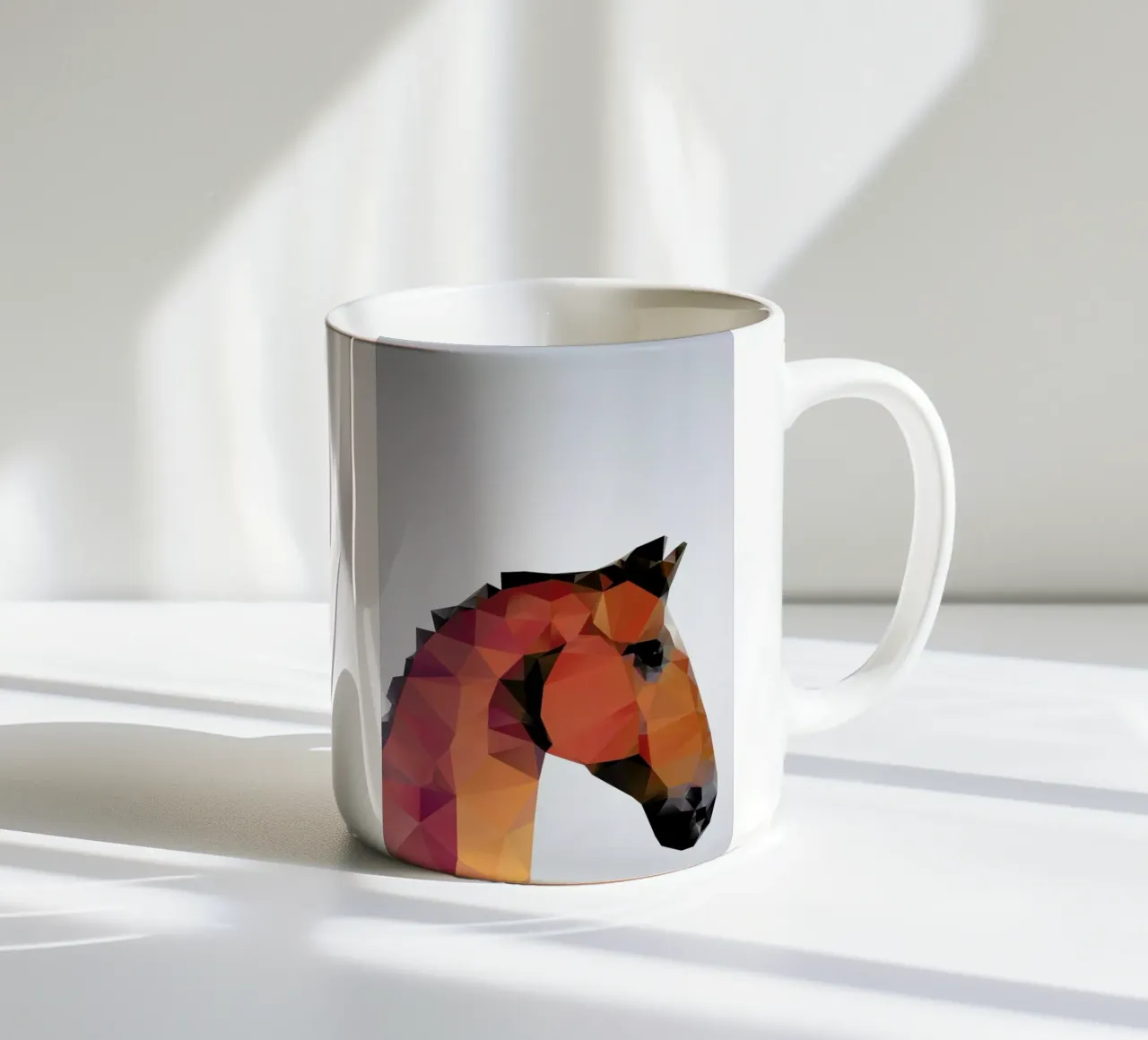 Horse tazza in ceramica da Three Of The Possessed