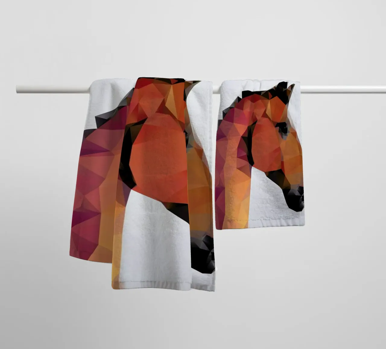 Horse towel by Three Of The Possessed