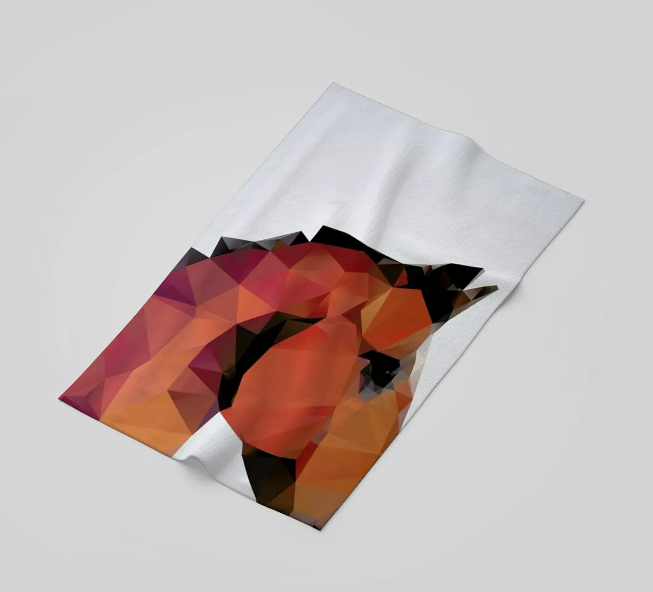 Horse beach towel by Three Of The Possessed