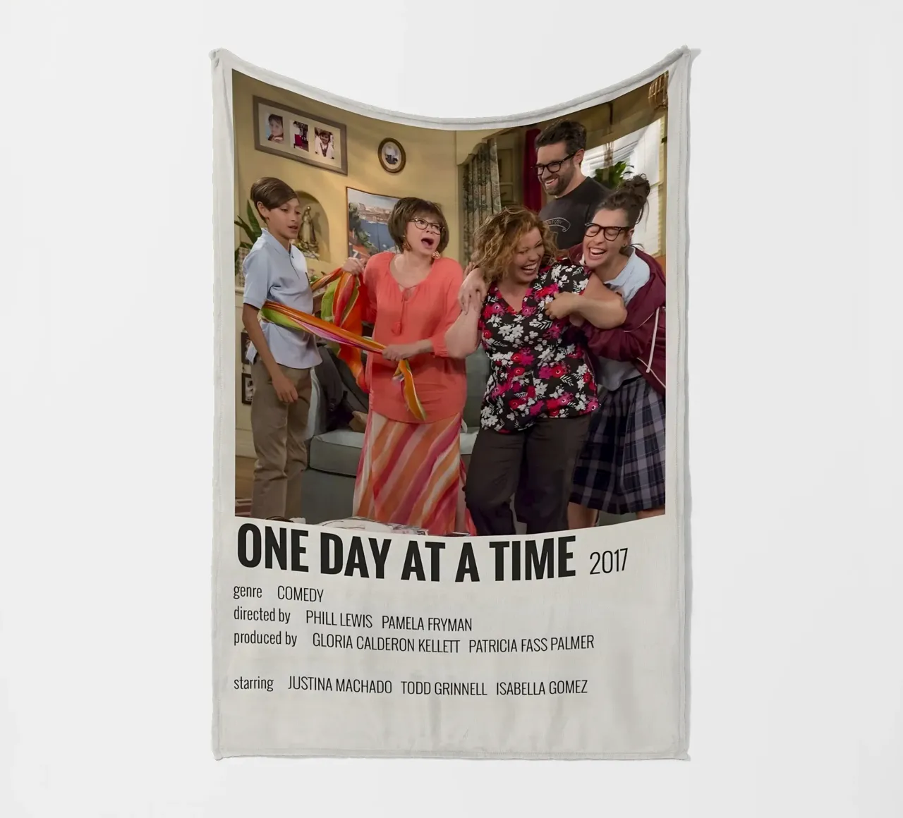 ONE DAY AT A TIME 2017 coperta in pile da MVFminimalist