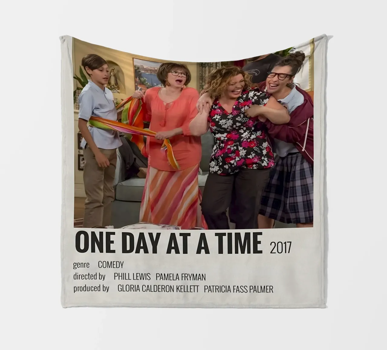 ONE DAY AT A TIME 2017 coperta in pile da MVFminimalist