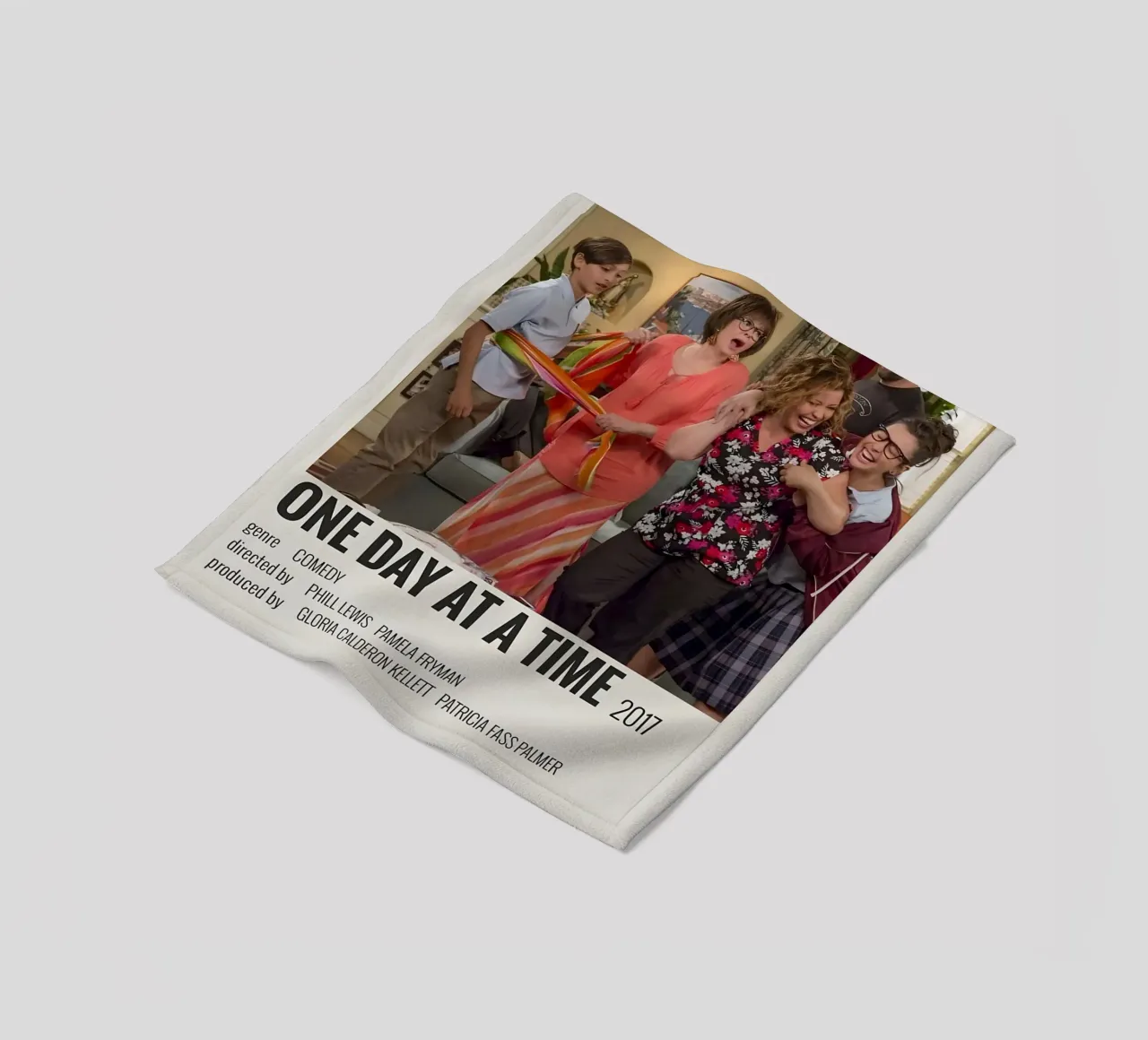 ONE DAY AT A TIME 2017 coperta in pile da MVFminimalist
