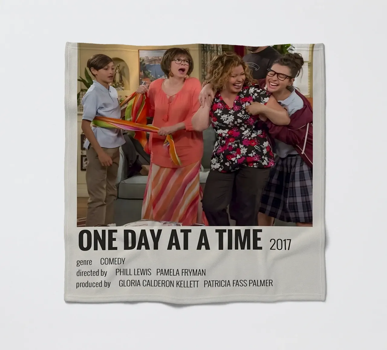 ONE DAY AT A TIME 2017 coperta in pile da MVFminimalist