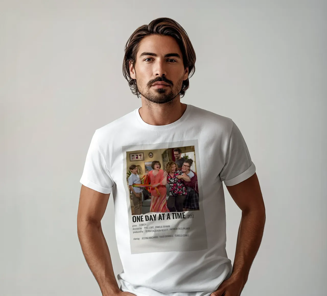 ONE DAY AT A TIME 2017 t-shirt da MVFminimalist