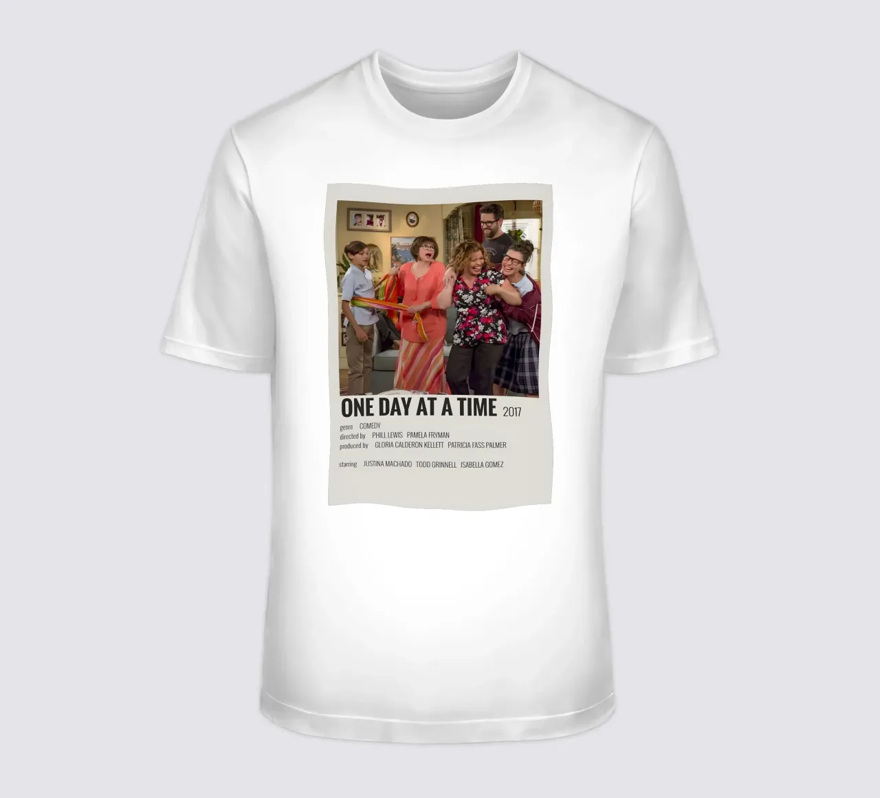 ONE DAY AT A TIME 2017 t-shirt da MVFminimalist