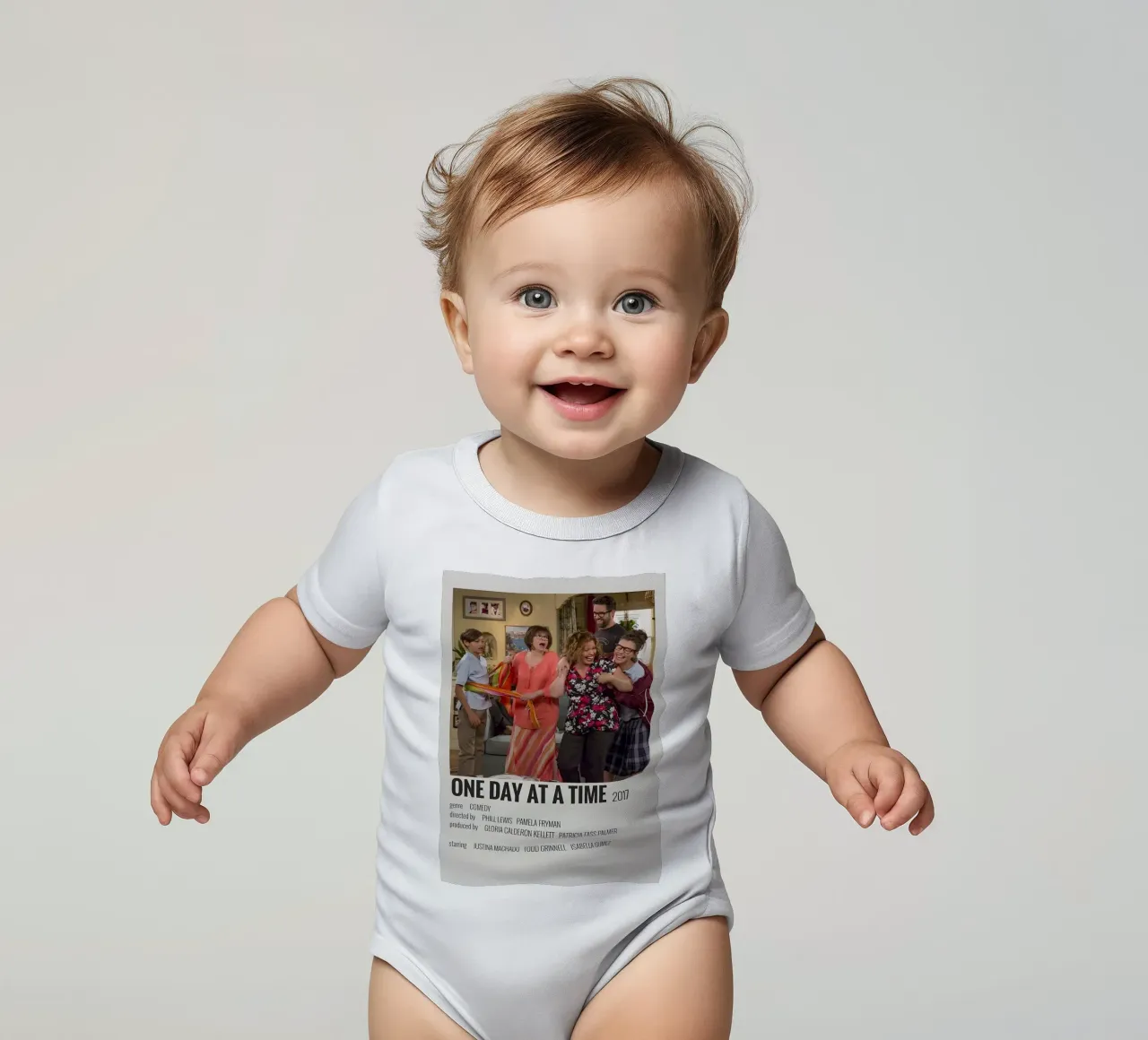ONE DAY AT A TIME 2017 body neonato maniche corte da MVFminimalist