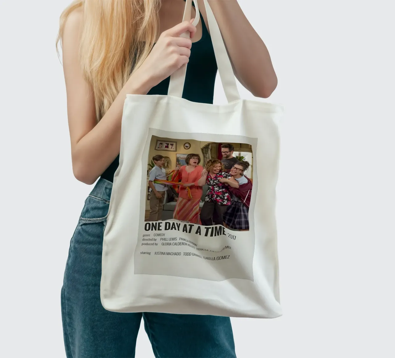 ONE DAY AT A TIME 2017 borsa in juta da MVFminimalist