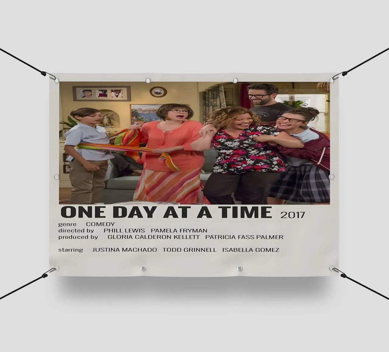 ONE DAY AT A TIME 2017 telo in pvc da MVFminimalist