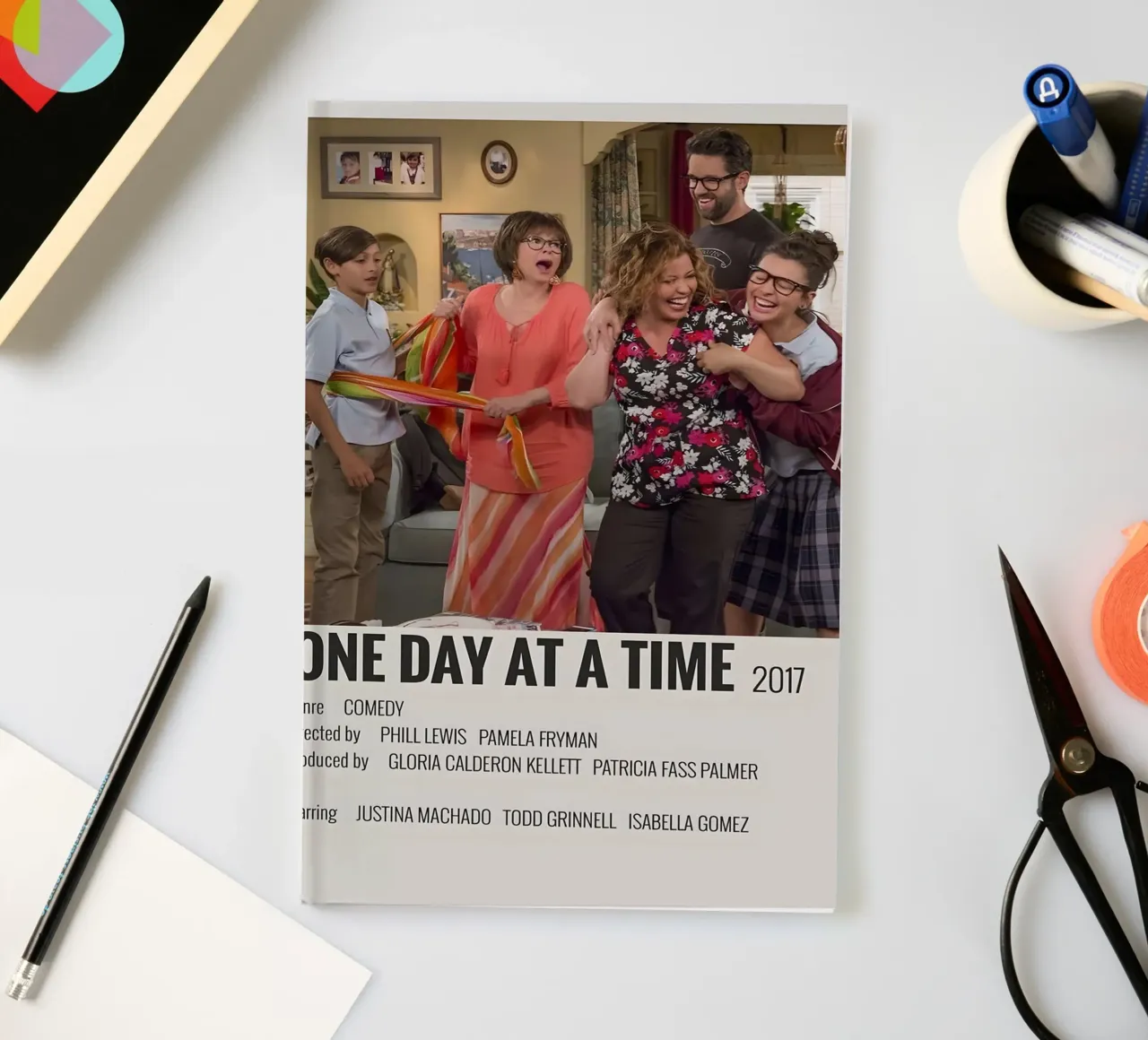 ONE DAY AT A TIME 2017 carnet de notes de MVFminimalist