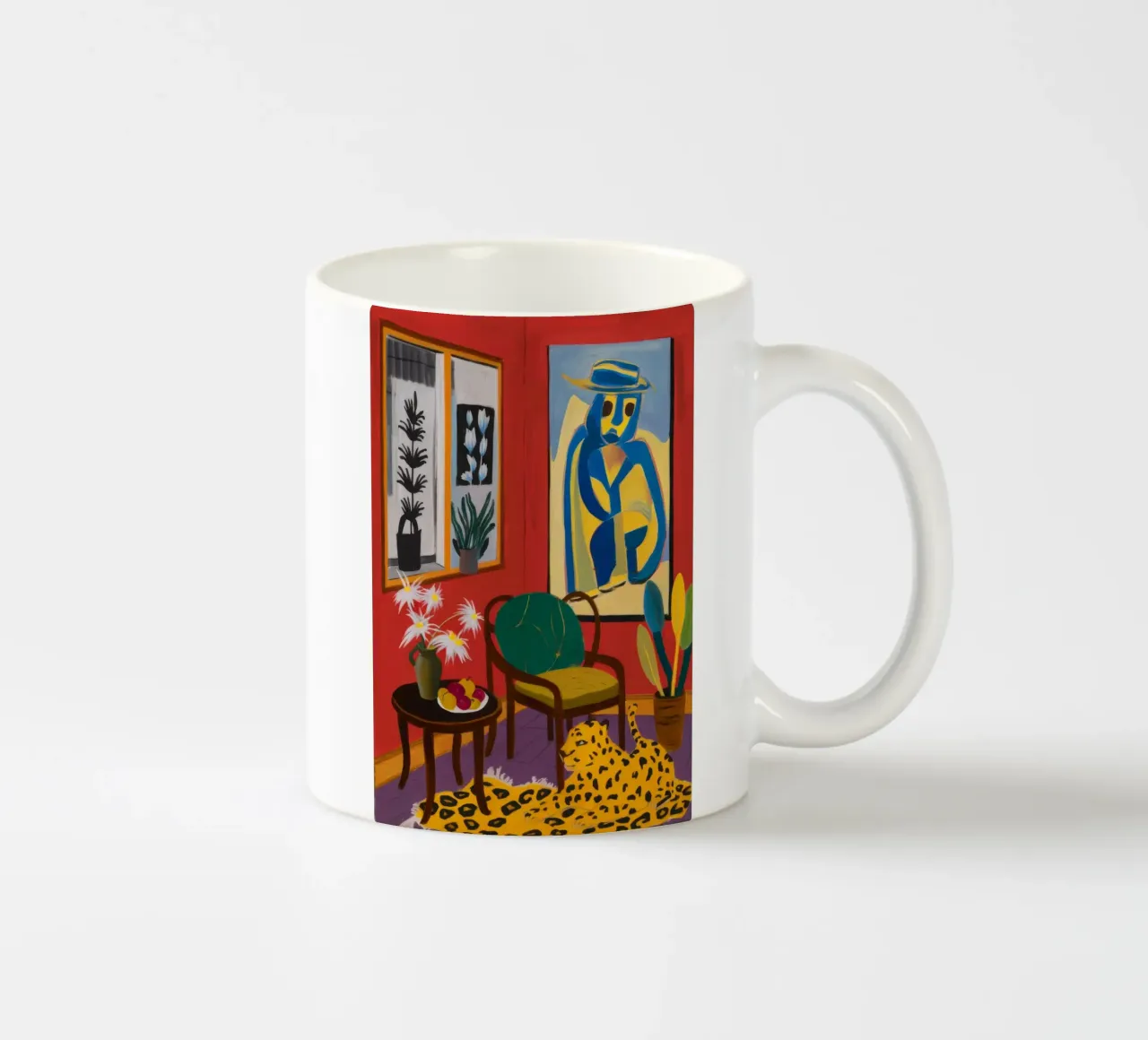 Sala d'arte Lemon Tree tazza in ceramica da Stone Decade