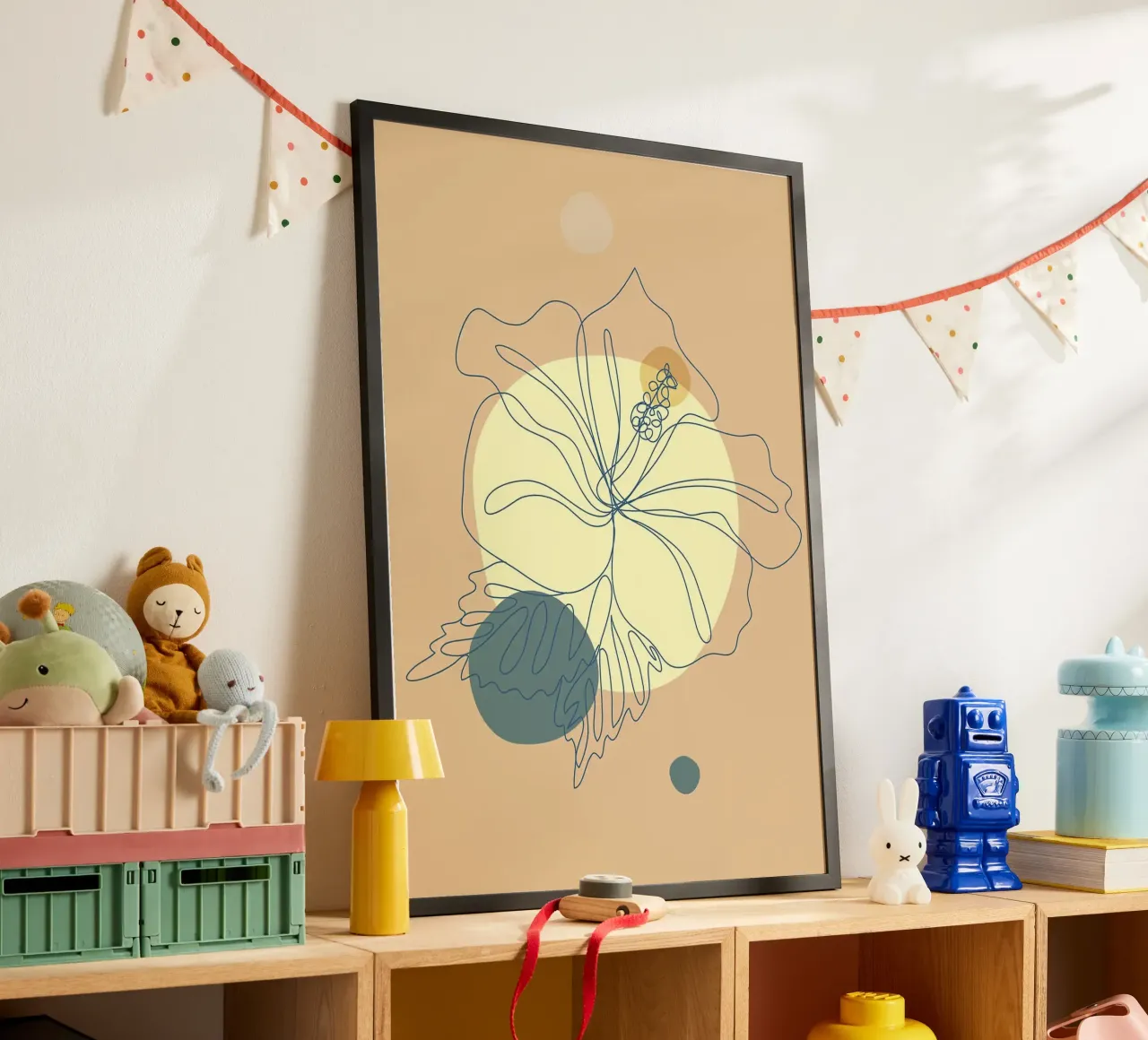 Lineamenti floreali di metà secolo carta hahnemühle da Patrick J Curtis