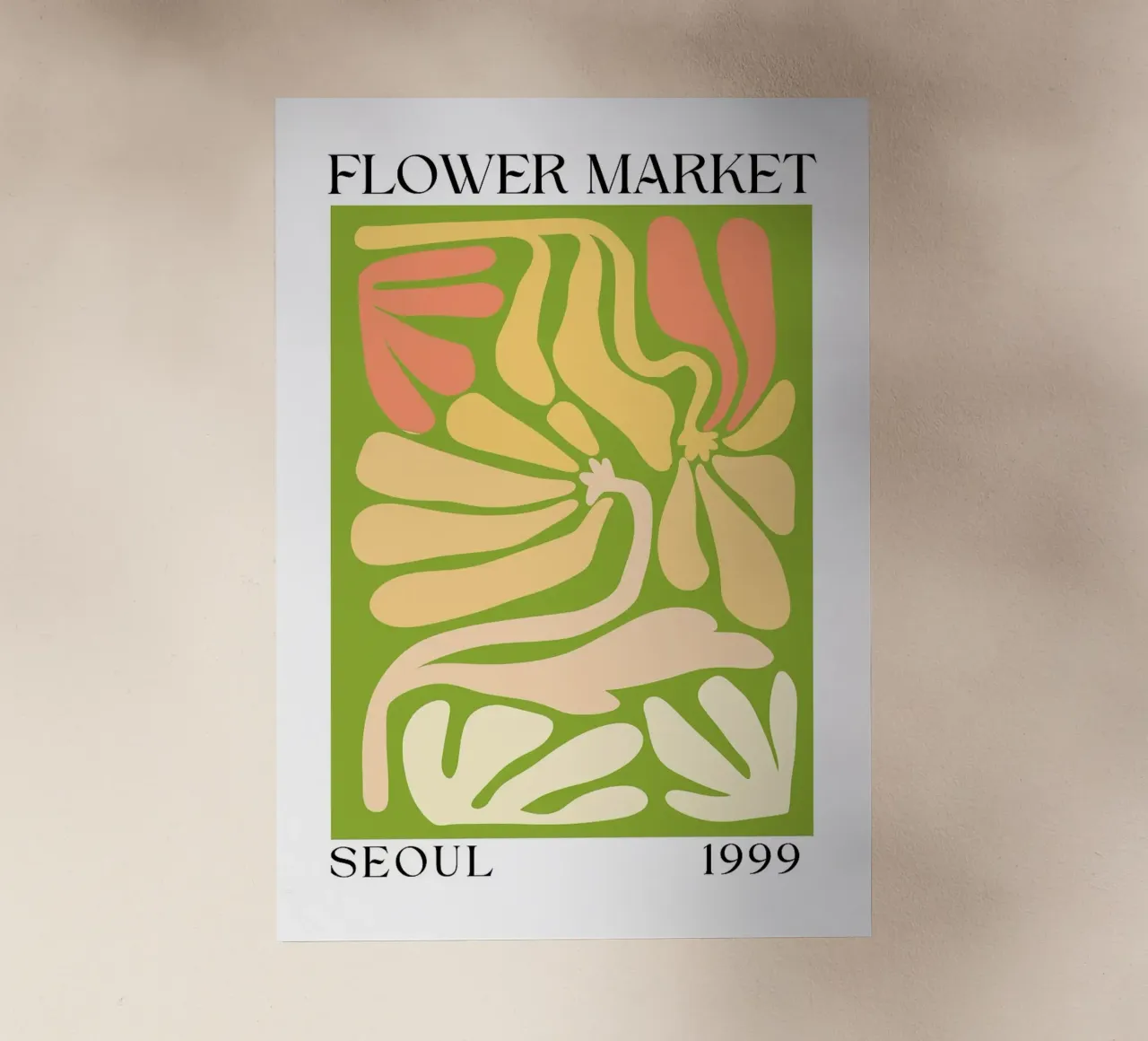 Mercato dei fiori di Seul pellicola backlit da Patrick J Curtis