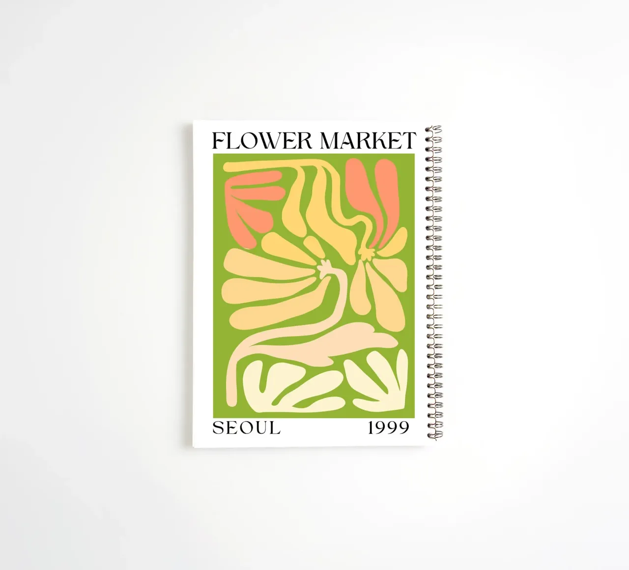 Mercato dei fiori di Seul diario ad anelli da Patrick J Curtis