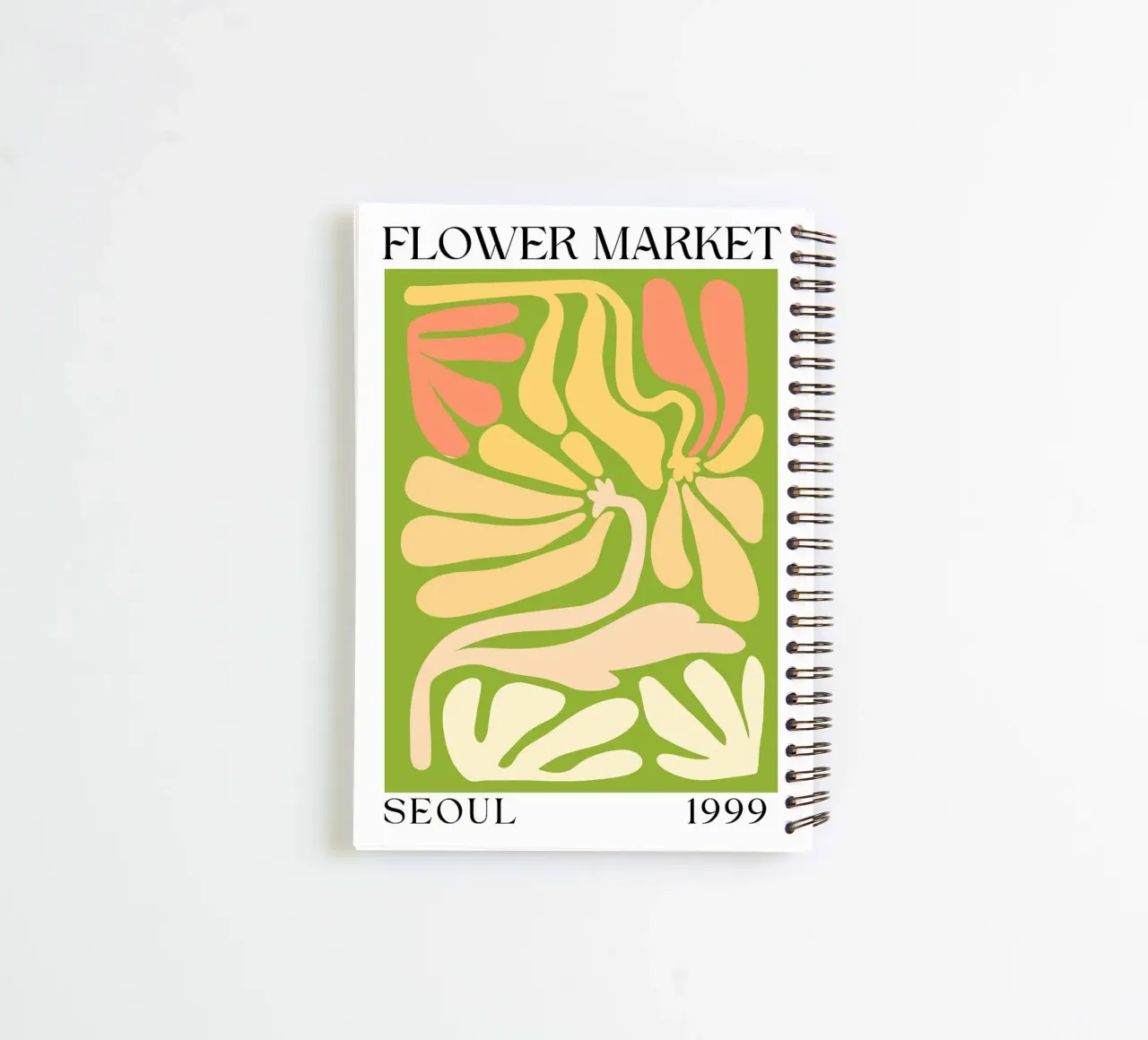 Mercato dei fiori di Seul diario ad anelli da Patrick J Curtis