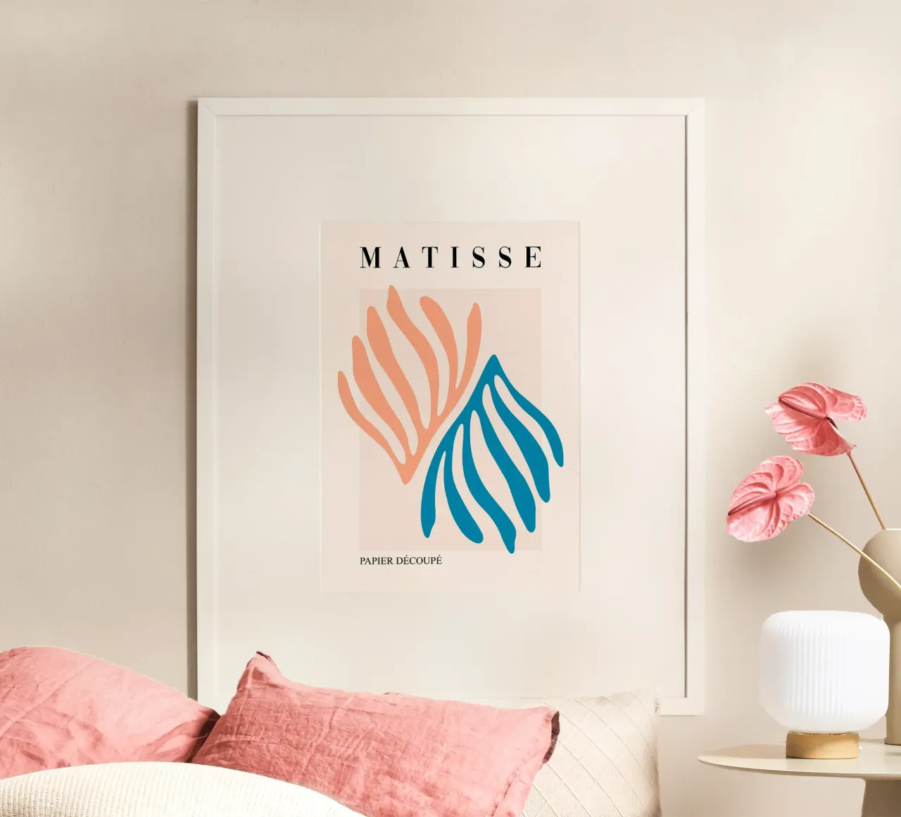 Matisse lascia le piante poster da Patrick J Curtis
