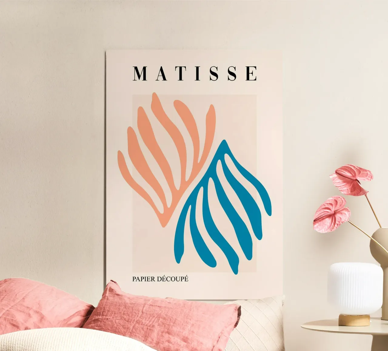 Matisse lascia le piante poster da Patrick J Curtis