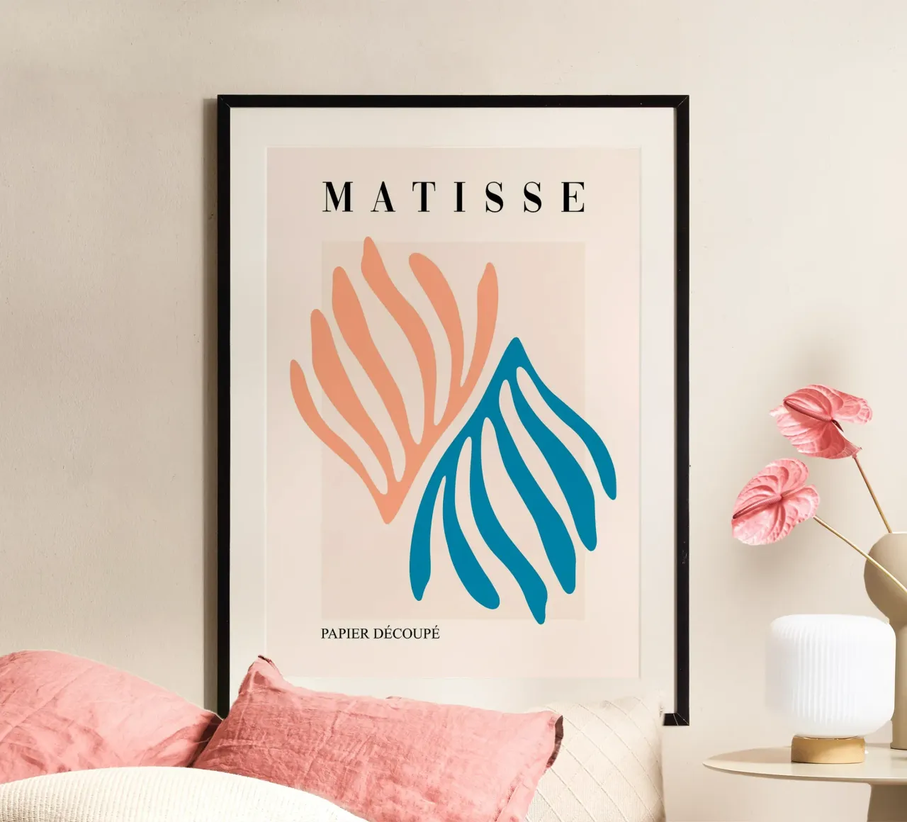 Matisse lascia le piante poster da Patrick J Curtis