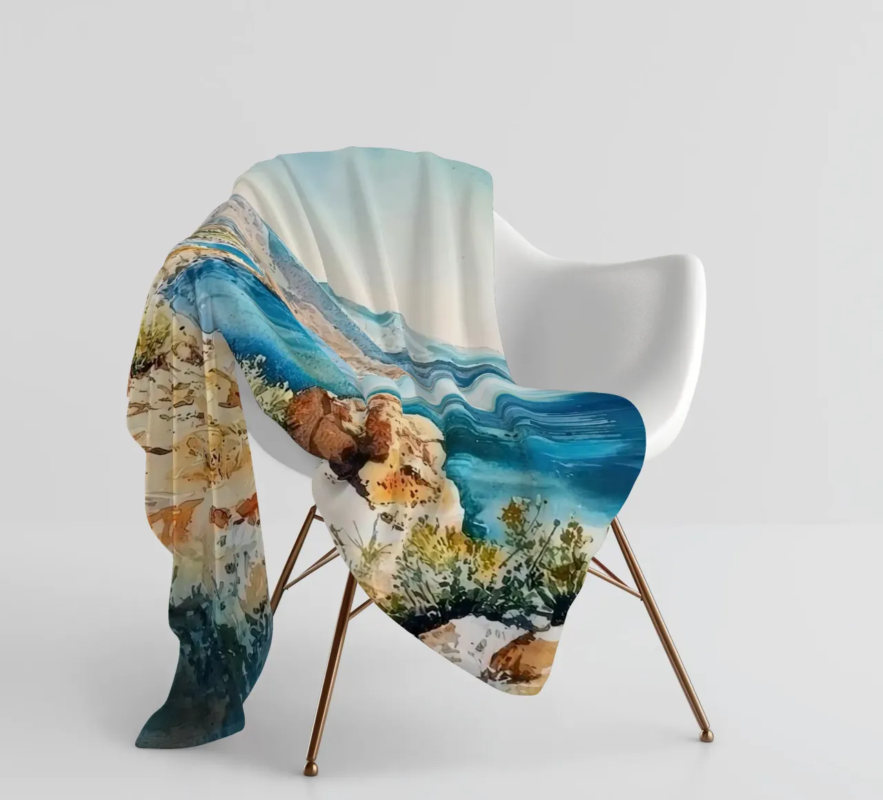 Creta coperta in pile da Travel