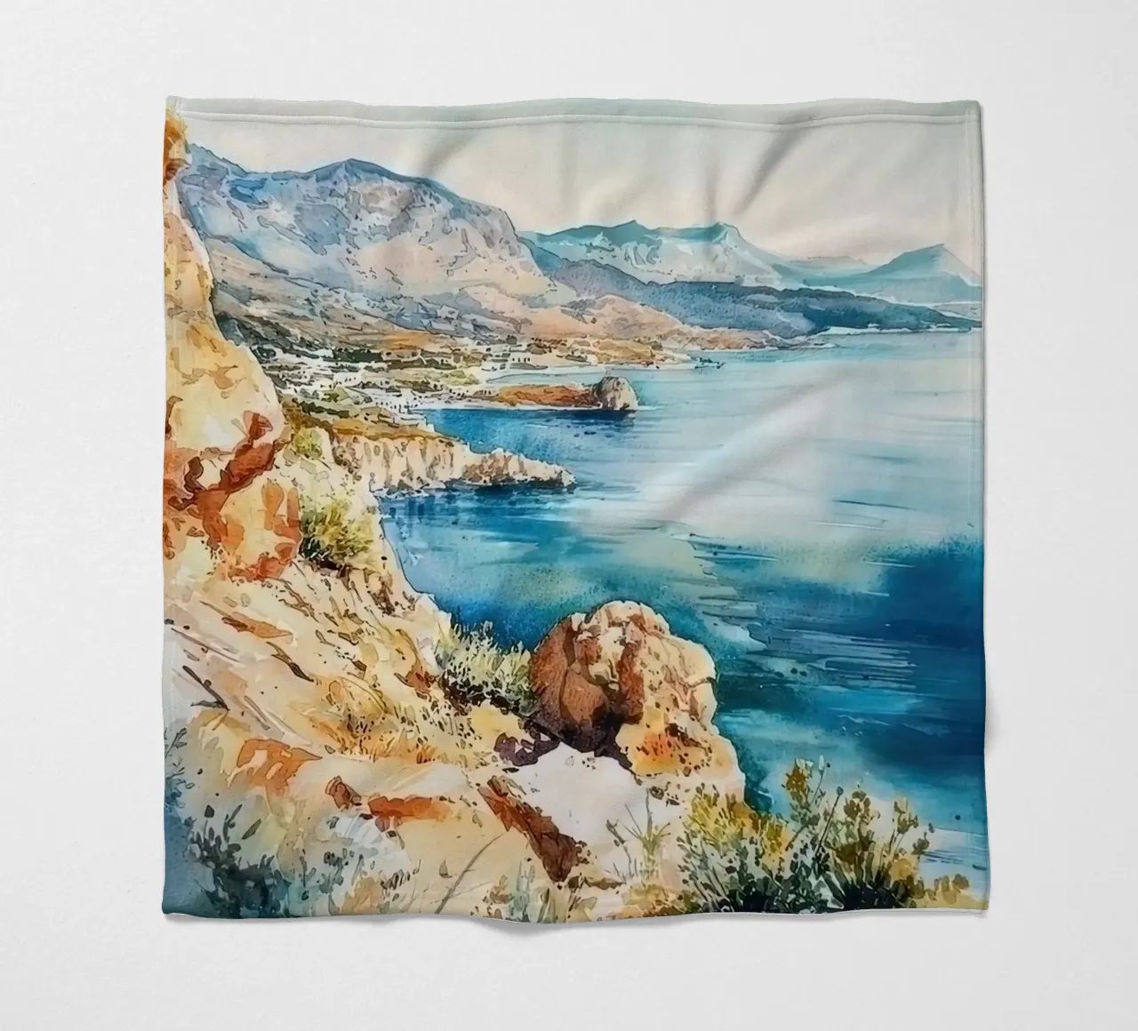 Creta coperta in pile da Travel