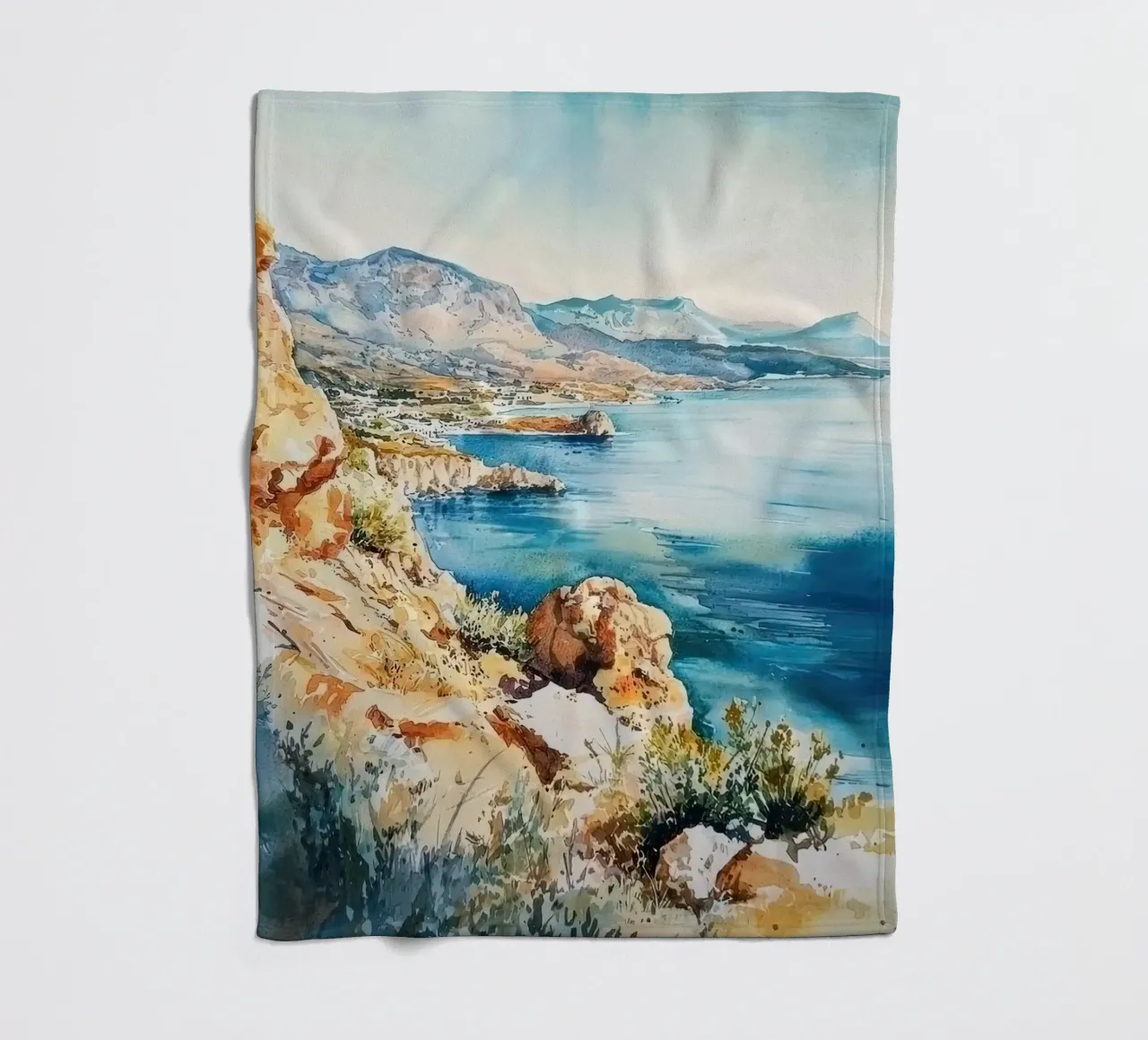 Creta coperta in pile da Travel