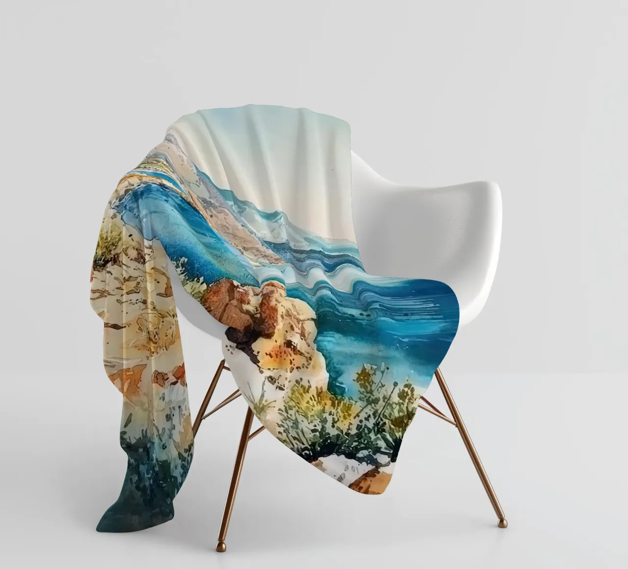 Creta coperta in pile da Travel