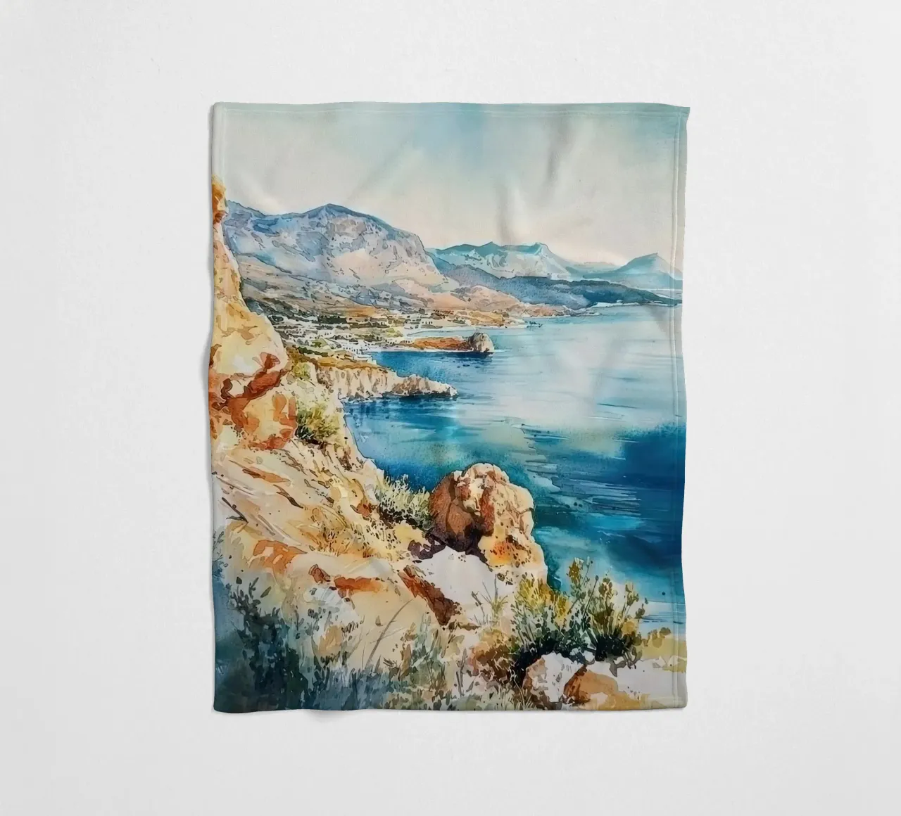 Creta coperta in pile da Travel