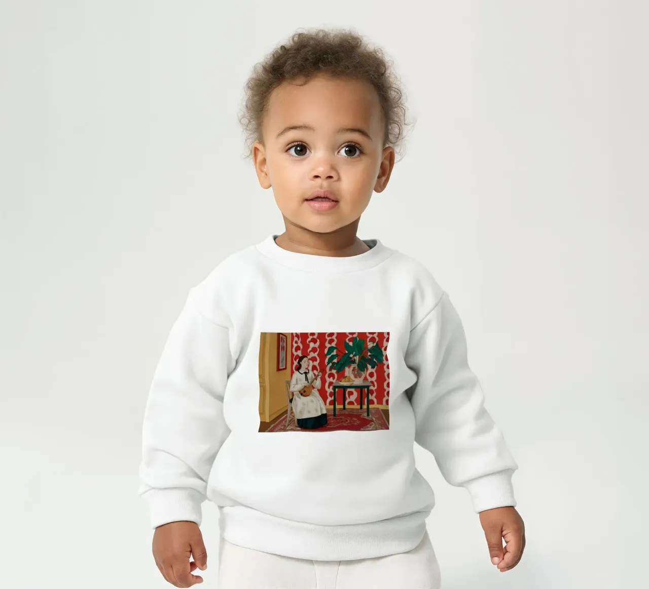 Grandma's House Stillness baby sweatshirt by Stone Decade