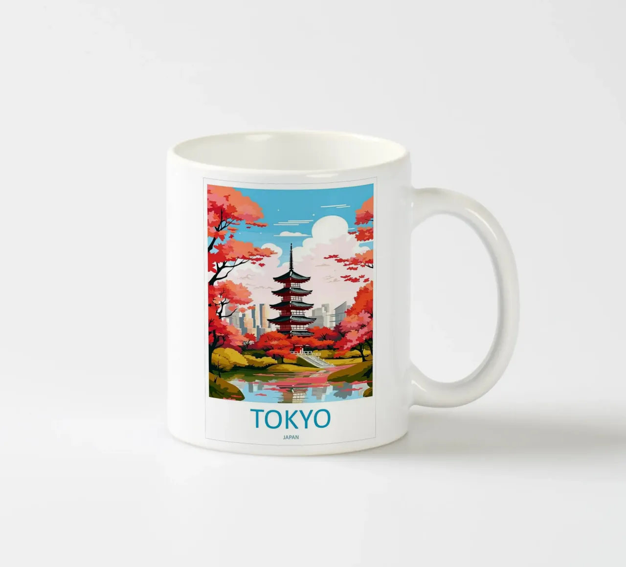 Tokyo Giappone tazza in ceramica da Travel