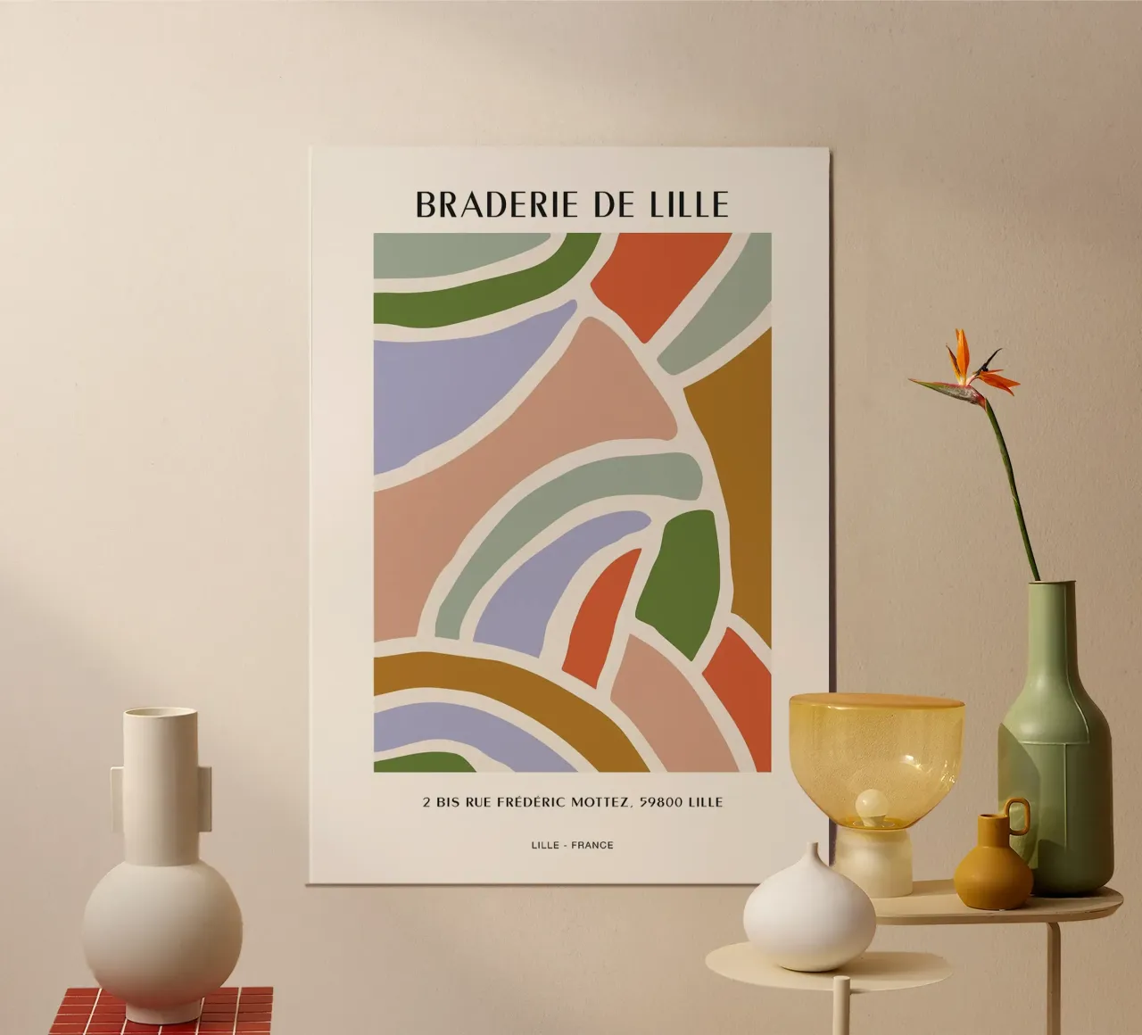 Braderie de Lille Francia carta hahnemühle da Patrick J Curtis
