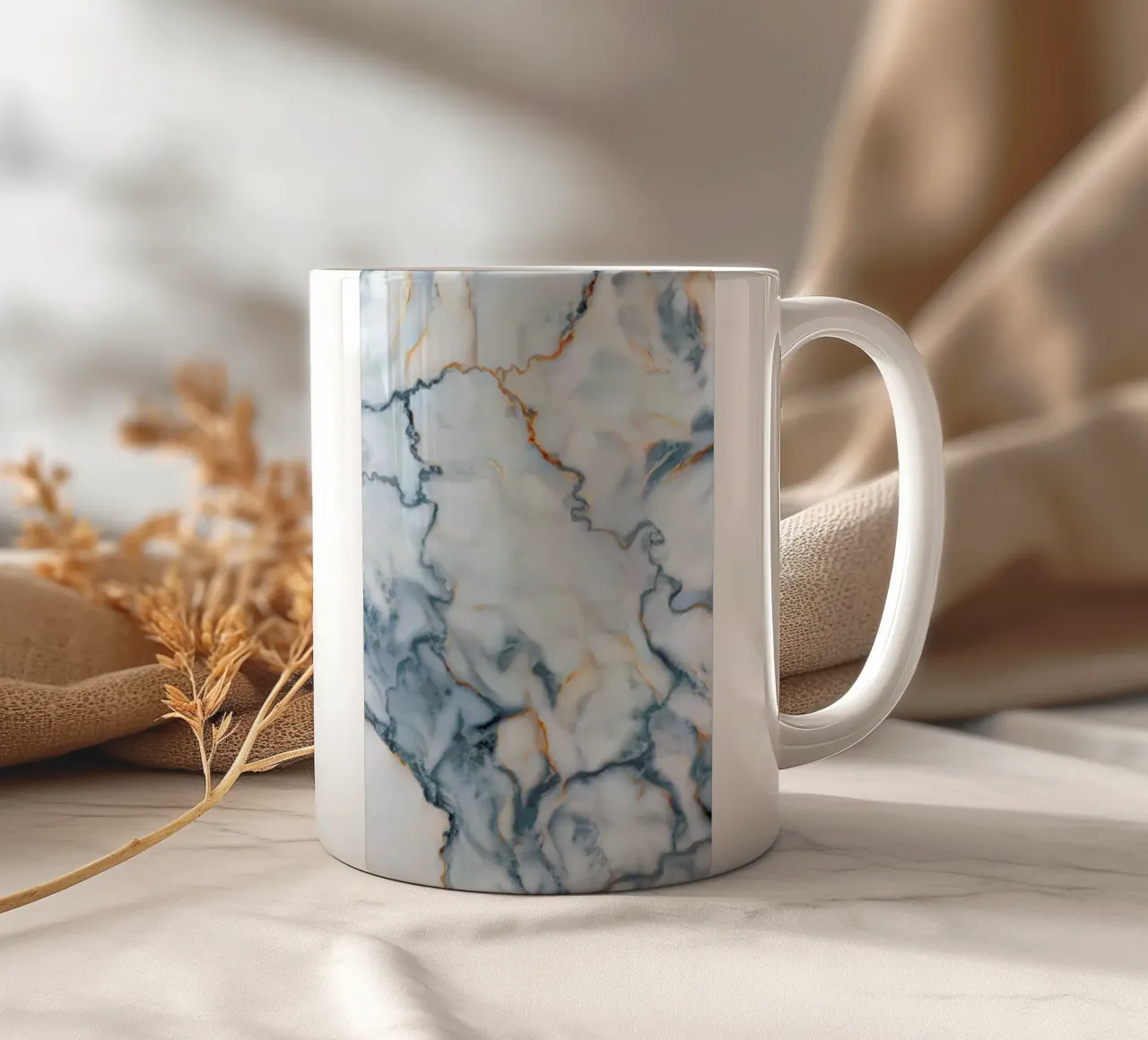 Serbia Marble Map tazza in ceramica da Octavian