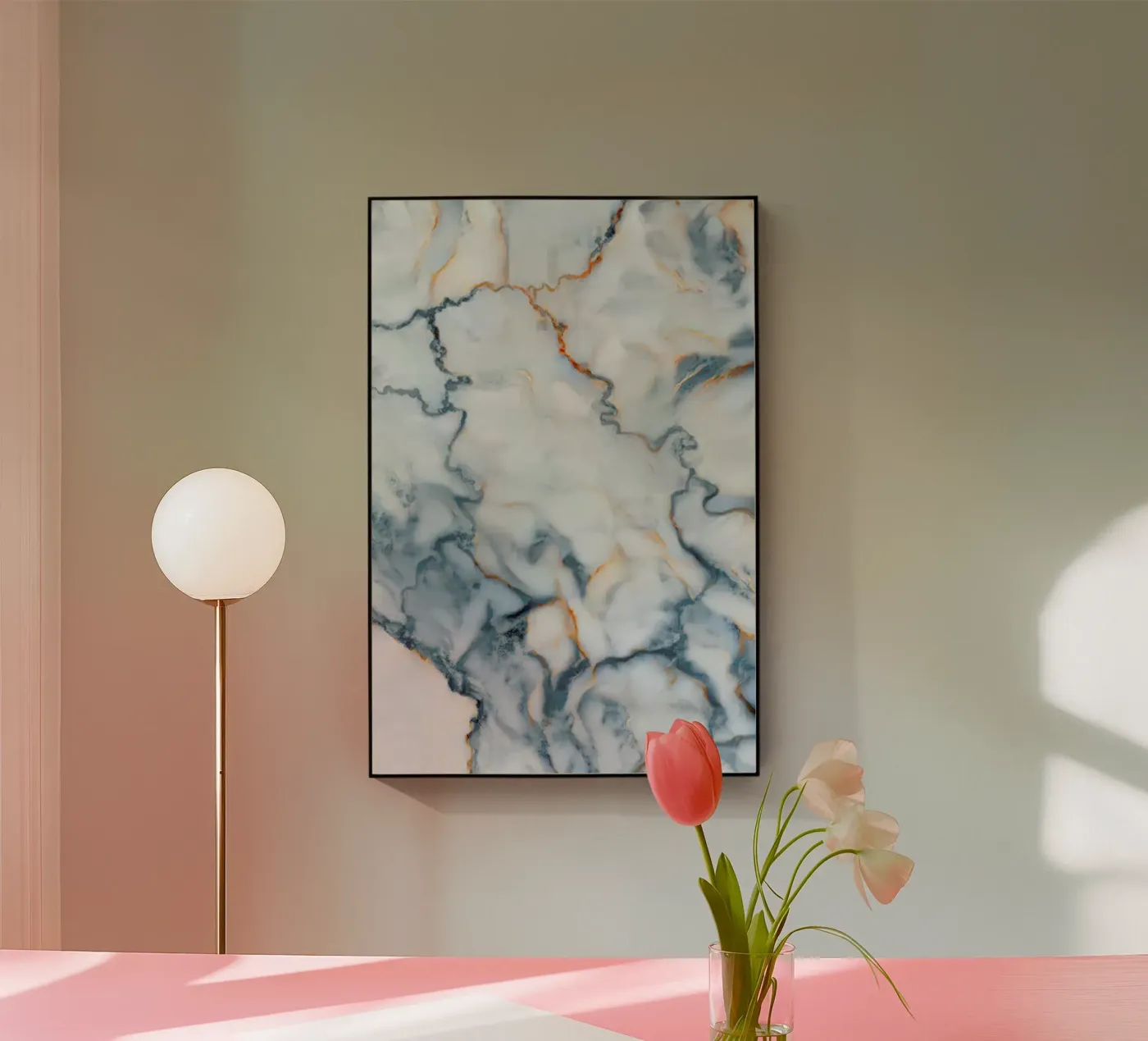 Serbia Marble Map plexiglass da Octavian