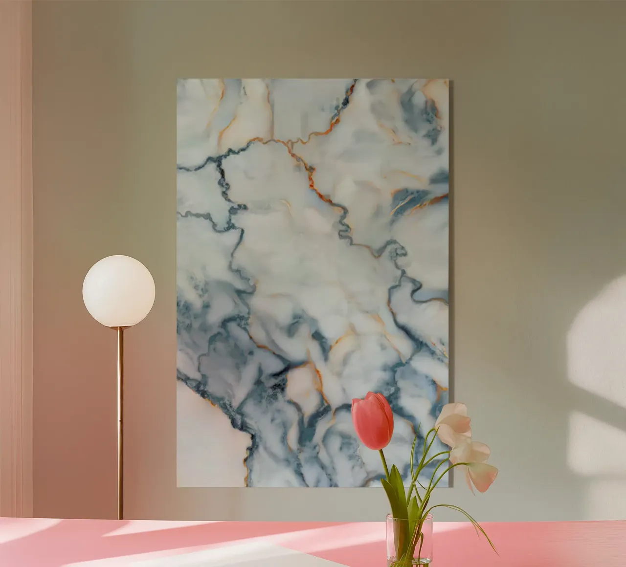 Serbia Marble Map plexiglass da Octavian