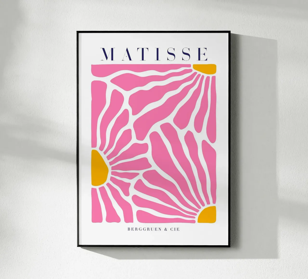 MATISSE Flores rosas 3 metacrilato de Patrick J Curtis