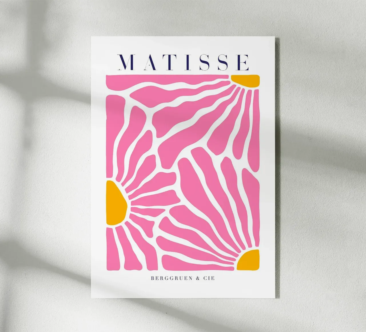 MATISSE Flores rosas 3 metacrilato de Patrick J Curtis