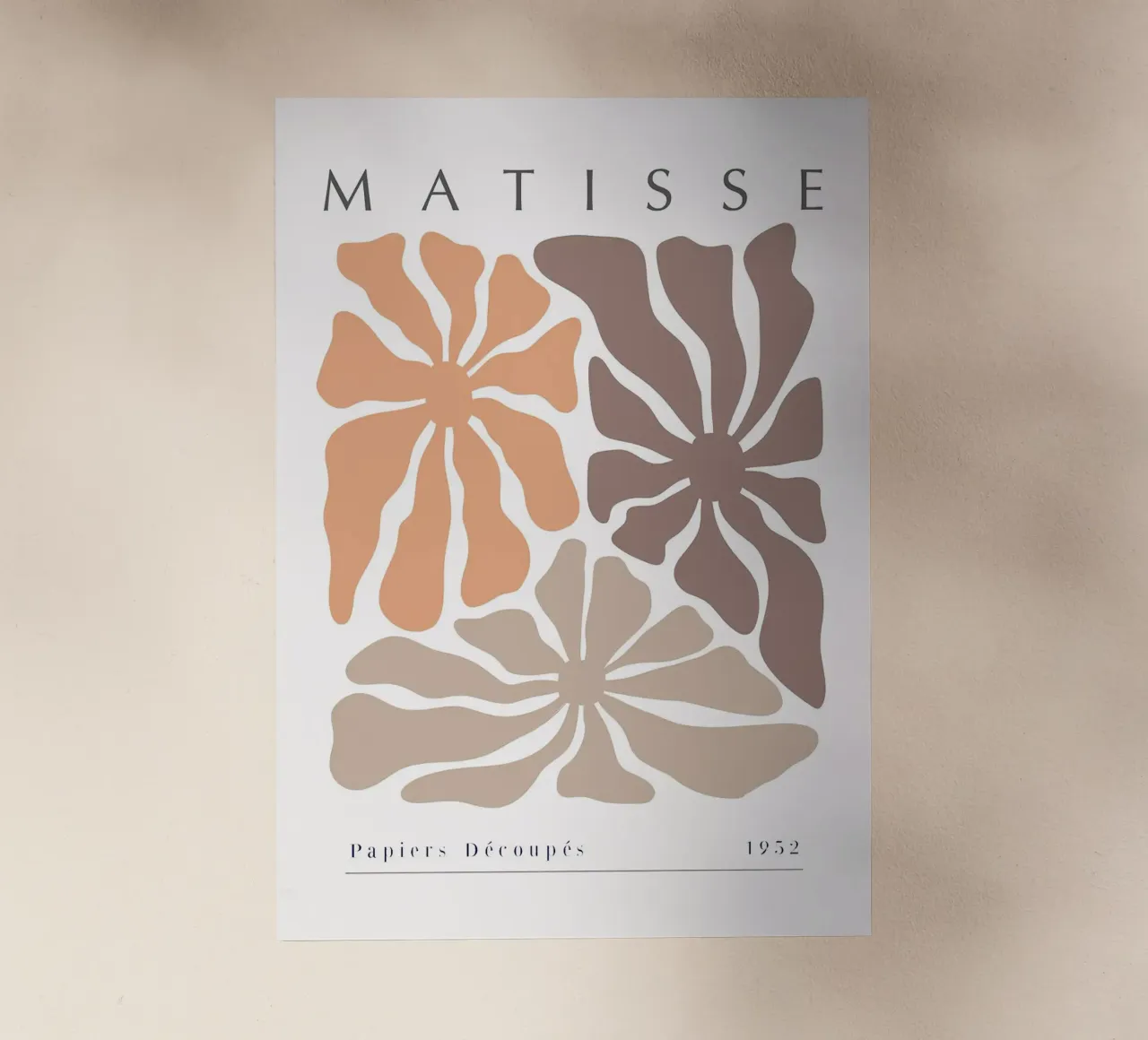 MATISSE Tre fiori pellicola backlit da Patrick J Curtis