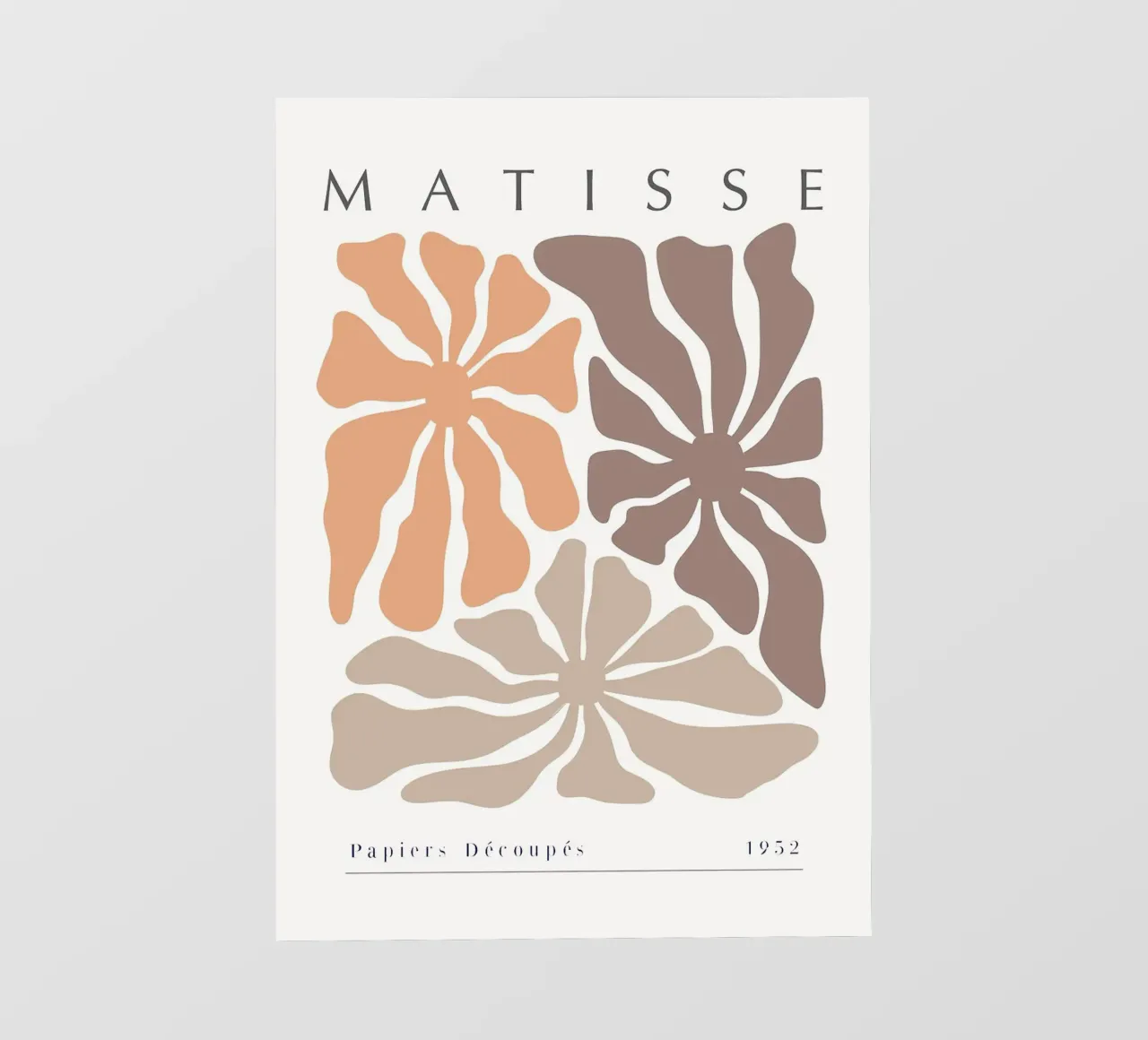 MATISSE Tre fiori pellicola backlit da Patrick J Curtis