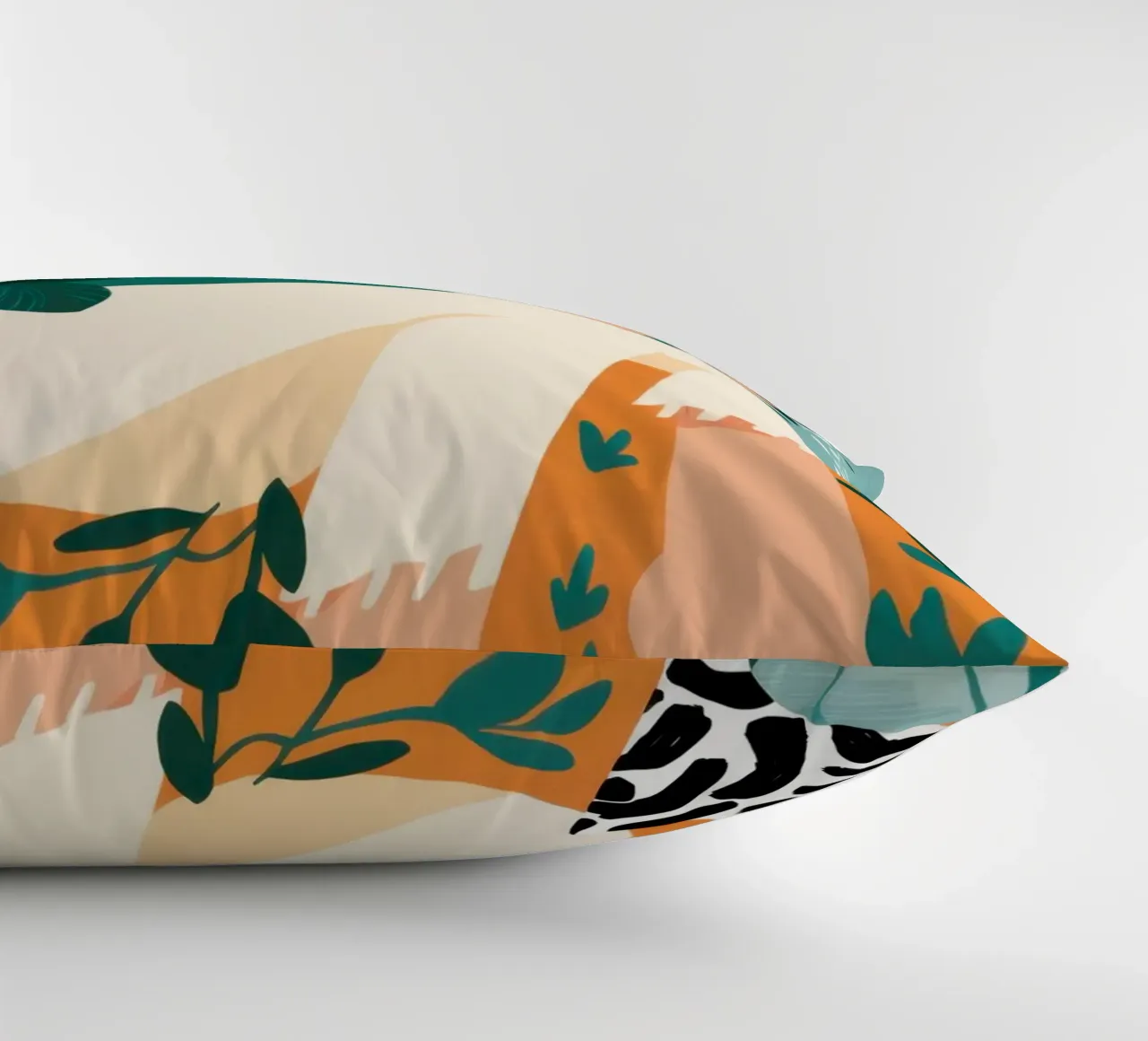 Wine and Patterned Tights decorative cushion by Pale Aura